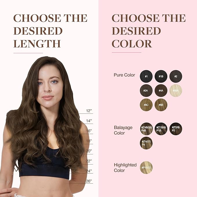GOO GOO Clip in Hair Extensions Real Human Hair, Remy Human Hair Extensions Clip ins for Women, Natural Human Hair, 14inch 150g 9Pcs, 4A Chocolate Brown