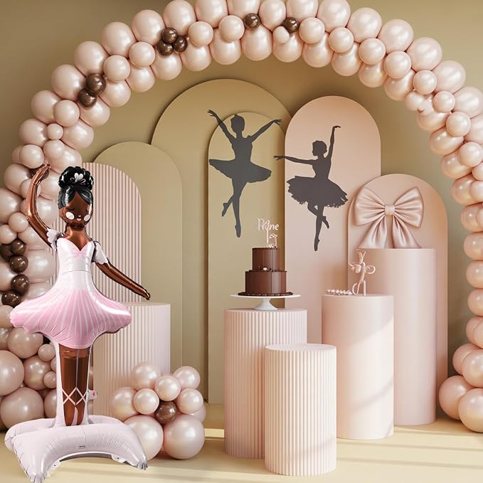 49" Large Ballerina Balloons for Party Decorations, Giant Self Standing - Image 6