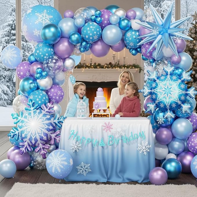 Frozen Balloon Arch Garland Kit 220pcs - Image 7