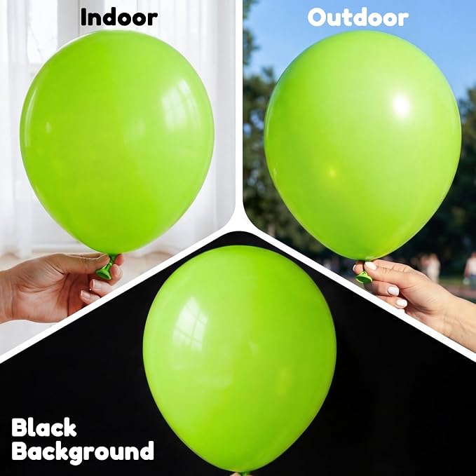 Lime Green Balloons, Baby Shower, Anniversary, Graduation, Wedding Decorations - Image 4