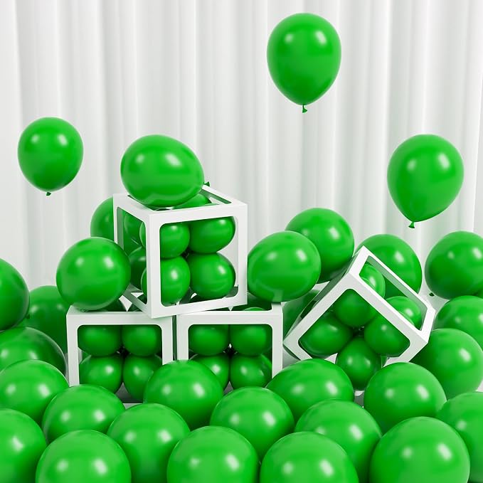 FOTIOMRG 120pcs 5 inch Green Balloons | Birthday, Graduation, Baby Shower by FOTIOMRG