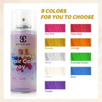 Blonde Temporary Hair Color Spray, SOVONCARE Natural Hair Wax Dye Spray for Kids Halloween, Christmas Party, Cosplay -On 1-Day Washable 120ML