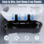 Salon Storage Rack Shampoo Bottle Shelf Shampoo Bowl Tray to Hold Color Bowls Hanging Salon Organizer Tray for Hairdressing Tools, Coloring Bowls, Combs