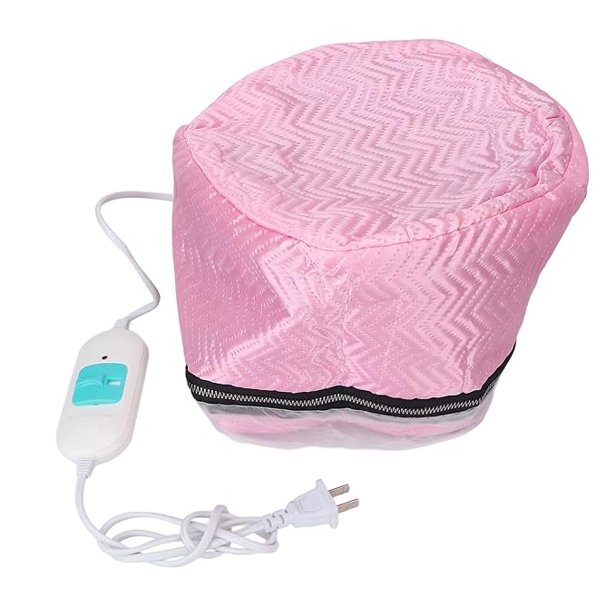 Hair Thermal Treatment Cap, SPA Nourishing Care Hat with Adjustable Temperature Control, Hair Steamer Thermal Heat Deep Conditioning Spa Care for Home Salon