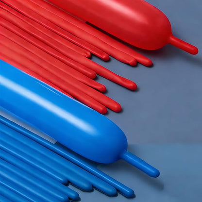 260 Balloons Red Dark Blue by VHUWE