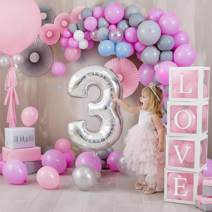 12 Pcs Transparent Balloon Boxes Clear Balloon Boxes - Image 8