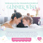Glimmer Wish Unicorn Hair Detangler Brush for Kids – Gentle & Soft Bristles for Tangle-Free Locks – Anti-Frizz & Anti-Static – Hairbrush for Wet or Dry Use, Hair Brush for Girls and Women