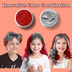 Red Hair Color Wax, Temporary Hair Color Wax, Temporary Hair Dye for Dark Hair, Washable, Kids, Halloween, Cosplay, Party, Girls