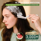 Permanent Hair Dye Gray Coverage Hair Dye PPD-Free Permanent Hair Color for Women 1B Obsidian Noir Black Natural Black