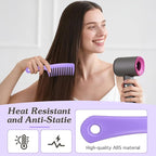 Curly Hair Brush & Curl Defining Brush – Easily Detangles Knots with Less Pulling – Styles Wet or Dry Hair, Tames Frizz for All Curl Types (Black 3Pcs)