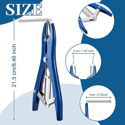 Minatee Balloon Expander Pliers Balloon Stuffing Tool Blue Stainless Steel - Image 2