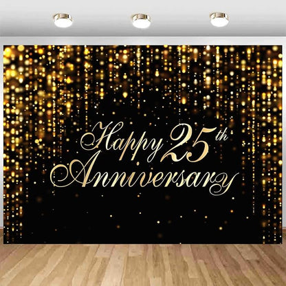 Happy 25th Anniversary Backdrop - Image 5