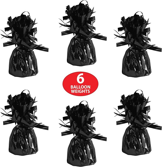 Beistle Wrapped Balloon Weight – 6 Pack, Party Decoration Accessories - Image 4