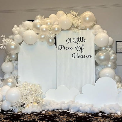 Pearl White Balloons - Image 8