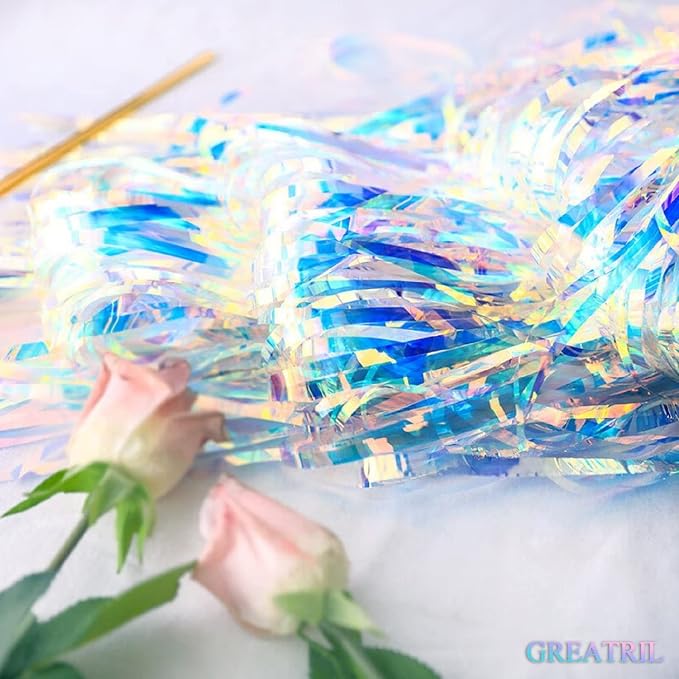 Iridescent Party Streamers Backdrop - Image 7