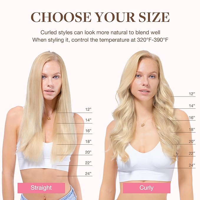 GOO GOO Clip in Hair Extensions Real Human Hair, Remy Human Hair Extensions Clip ins for Women, Natural Human Hair, 14inch 120g 7Pcs, 60A Platinum Blonde