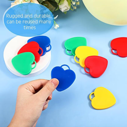 Lenwen 80 Pcs Balloon Weights Plastic Colorful Weights - Image 3