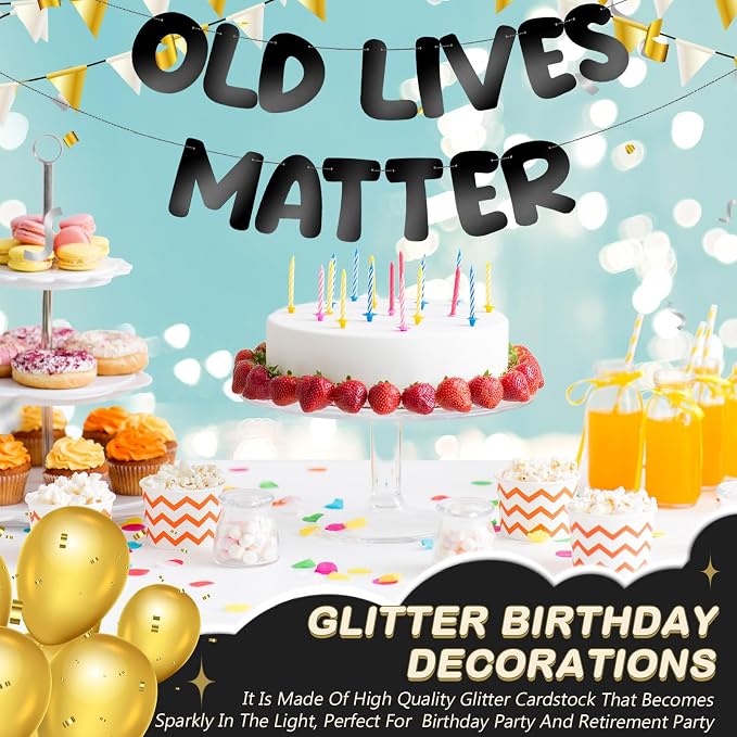 Fulmoon Pre Strung Banner 6.56 ft Funny Birthday Retirement Party Decorations - Image 7