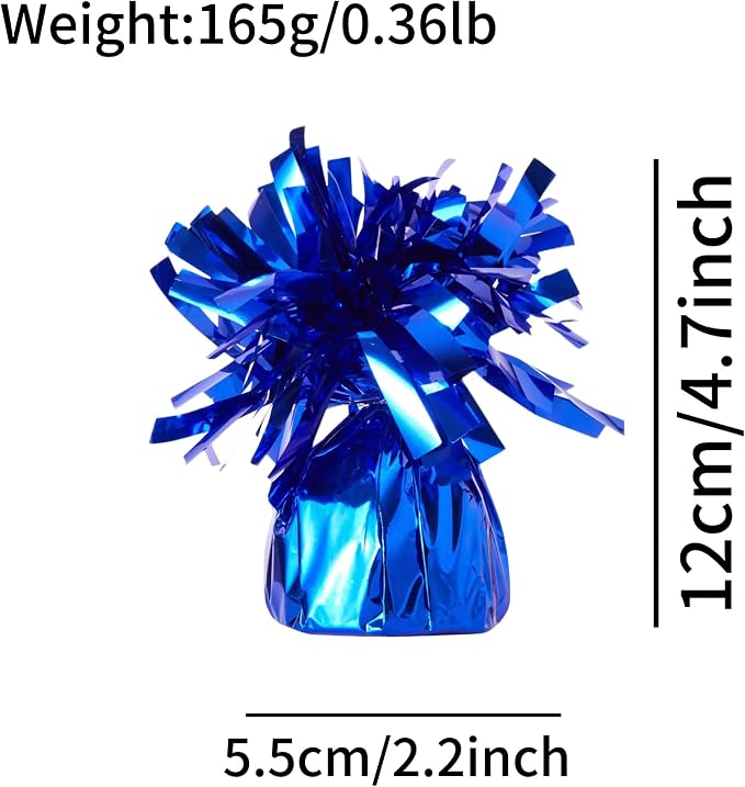 Balloon Weights Dark Blue 6Pcs | Perfect - Image 3