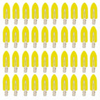 No Crease Hair Clips Makeup Pin Curl Clip Bulk 40Pcs Multicolor No Bend Dent Bang Creaseless Hair Clips for Makeup Application Bangs Hairpin Setting Pins Clip for Women Styling (Yellow)