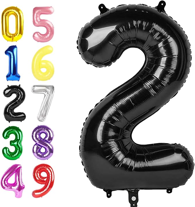 Number Balloons 40 Inch 1 Balloon by Argthjy