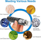 Skin Hair Scalp Detector Skin Analyser 200X Magnification 2MP USB High Definition Digital Microscope for Hair Skin Care