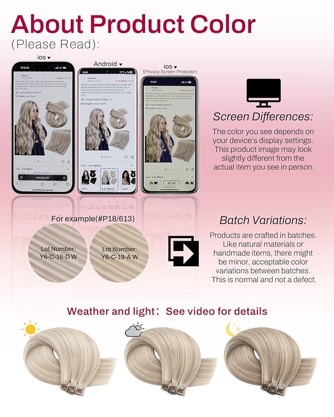 Moresoo Blonde Highlight Human Hair Clip ins Seamless Ash Blonde with Bleach Blond Remy Human Hair Clip in Extensions 135g 7pieces for Wedding Pu Skin Invisible And Thick 16inch