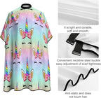 Barber Cape Waterproof Lining Anti Static Design for Salons/Home Use