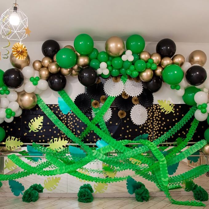 Green Balloons - 12 inch 100pcs Latex - Round Green Birthday Balloons - Image 9