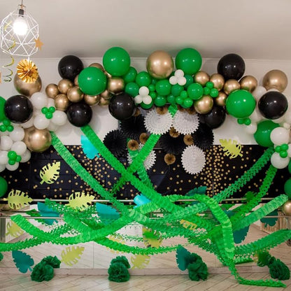 Green Balloons - 12 inch 100pcs Latex - Round Green Birthday Balloons - Image 9