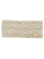 C.C Children's Kids' Winter Warm Cable Knit Fuzzy Lined Ear Warmer Headband