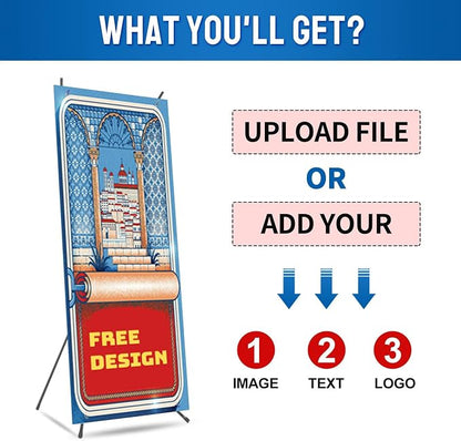 Custom Banner for X Stand 31.5" X 70.86", Banners and Signs Customize, Custom - Image 4