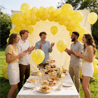 Yellow Balloons Birthday Party Balloons - Image 6
