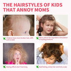 SEVICH Hair Gel For Kids With Comb, Toddler Hair Wax Stick For Girls - Quick Fix For Flyaways & Stray Ends - Frizz Control Finishing Stick - Gentle & Easy To Use 2.7fl oz/80ml