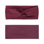 DRESHOW Headbands for Women Girls Vintage Headband Knotted Headwraps Criss Cross Hair Bands Accessories