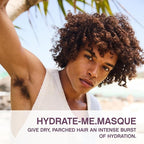 KEVIN.MURPHY HYDRATE-ME.MASQUE - Hair Masque for Damaged Hair - For Normal to Dry Hair - Hair Repair Formula - With Baobab Seed Oil & Rose Hip - Sulphate Free Hair Care - 200 mL / 6.7 fl oz