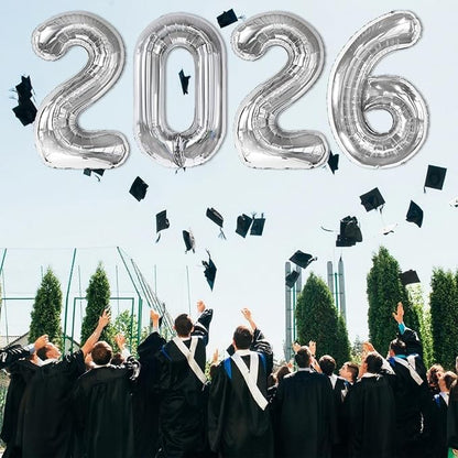2026 Number Black Balloons 40Inch Balloon - Image 4
