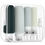 16 Pack Travel Bottles for Toiletries, Large 6oz Silicone Travel Containers, Leak Proof Refillable Liquid Shampoo And Conditioner Travel Essentials