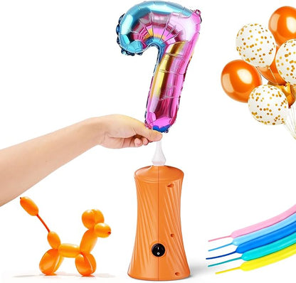 Balloon Pump Electric Balloon Pump Air Balloon Pump Balloon Blower Machine by Fikowo