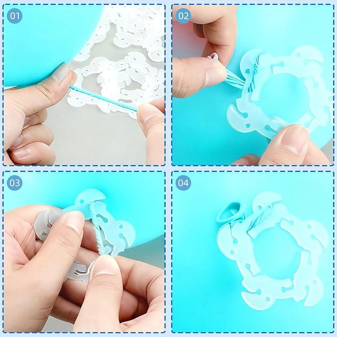 50PCS Balloon Arch Clips - Image 2