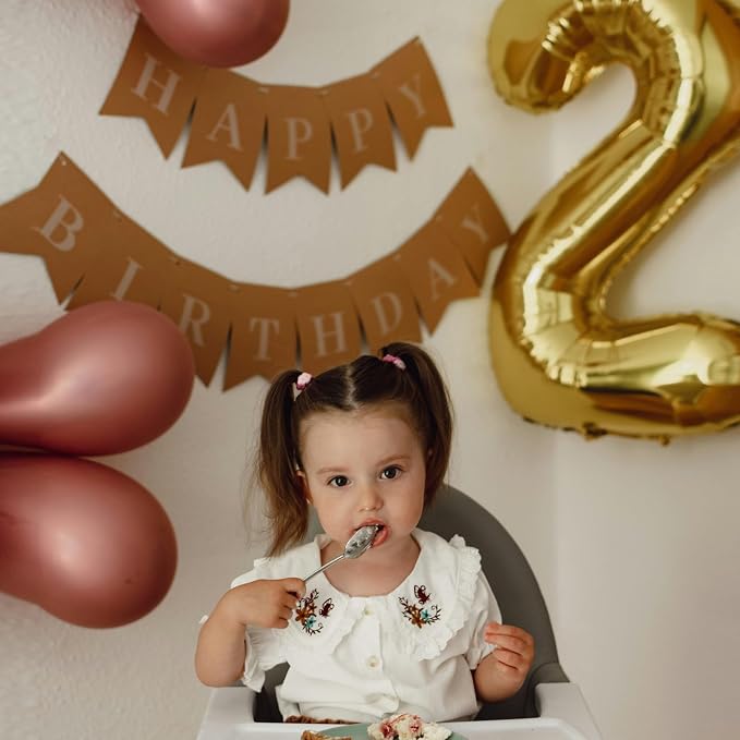 40 Inch Gold Number 9 Foil Balloon - Image 3