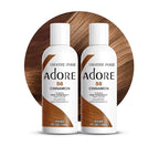 Adore Semi Permanent Hair Color (058 Cinnamon) | Vegan & Cruelty-Free Brown Hair Dye | No Ammonia, No Peroxide, No Alcohol | 4 Fl Oz Each (Pack of 2)