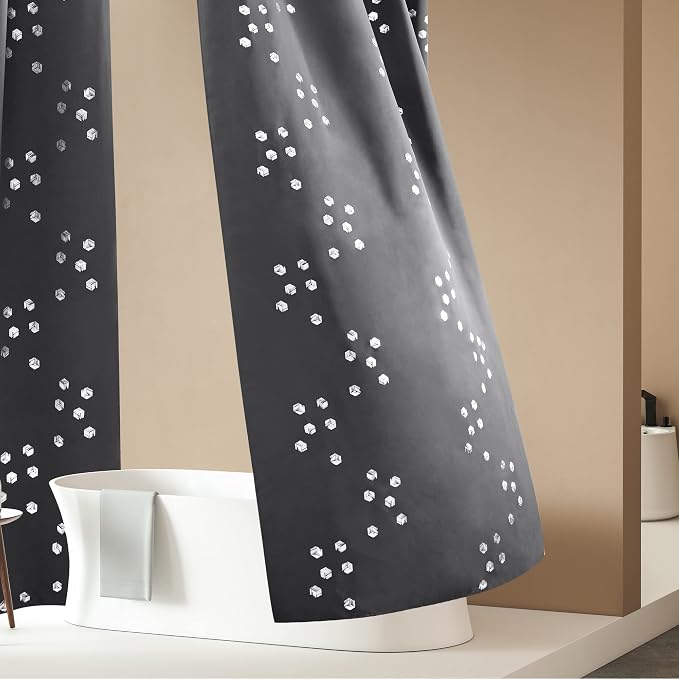 Deconovo Blackout Curtains, Dark Grey Thermal Insulated Grommet Drapes - Image 7