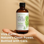 Tea Tree Essential Oil – Pure and Natural Tea Tree Aroma for Diffusers, Aromatherapy, Hair and Scalp Care, Skin Care, Massage Oils, Soap and Candle Making – with Dropper, 4 oz