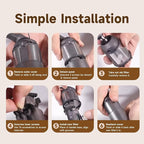 Airwrap Inner Filter Replacement Part Compatible with Dyson Hair Dryer HS01 HS05 Models