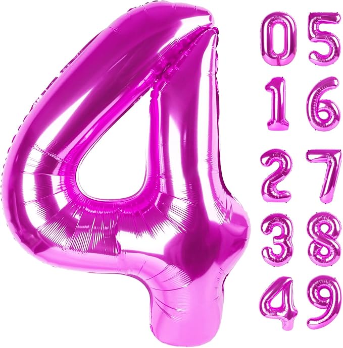 Rosy Purple 4 Balloon by IWERP