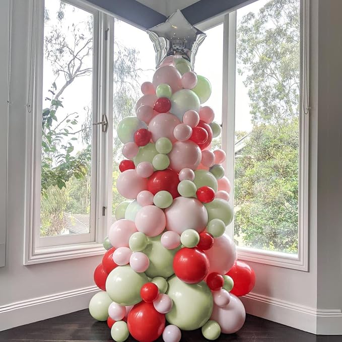 Sage Green Balloons 12 inch, Dusty Green 50pcs Party Balloons | Wedding - Image 9