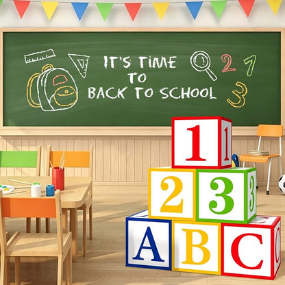 Back to School Balloon Boxes Decoration - Image 2