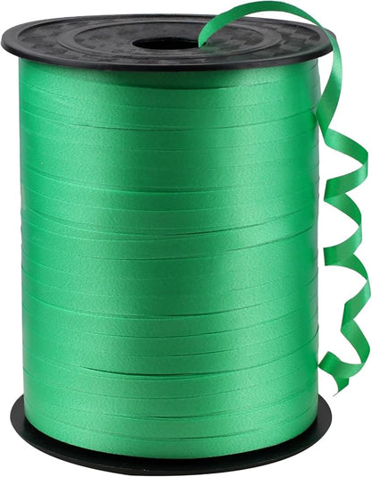 500 Yards Green Curling Ribbon Metallic Balloon Roll by qiqibaobao