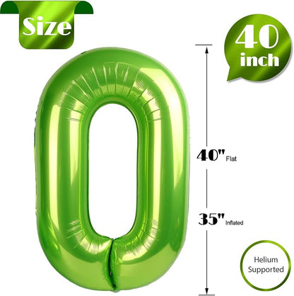 Light Green 0 Balloon - Image 5